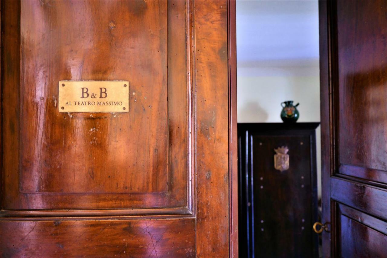 B&B Al Teatro Massimo CTA Eksteriør billede